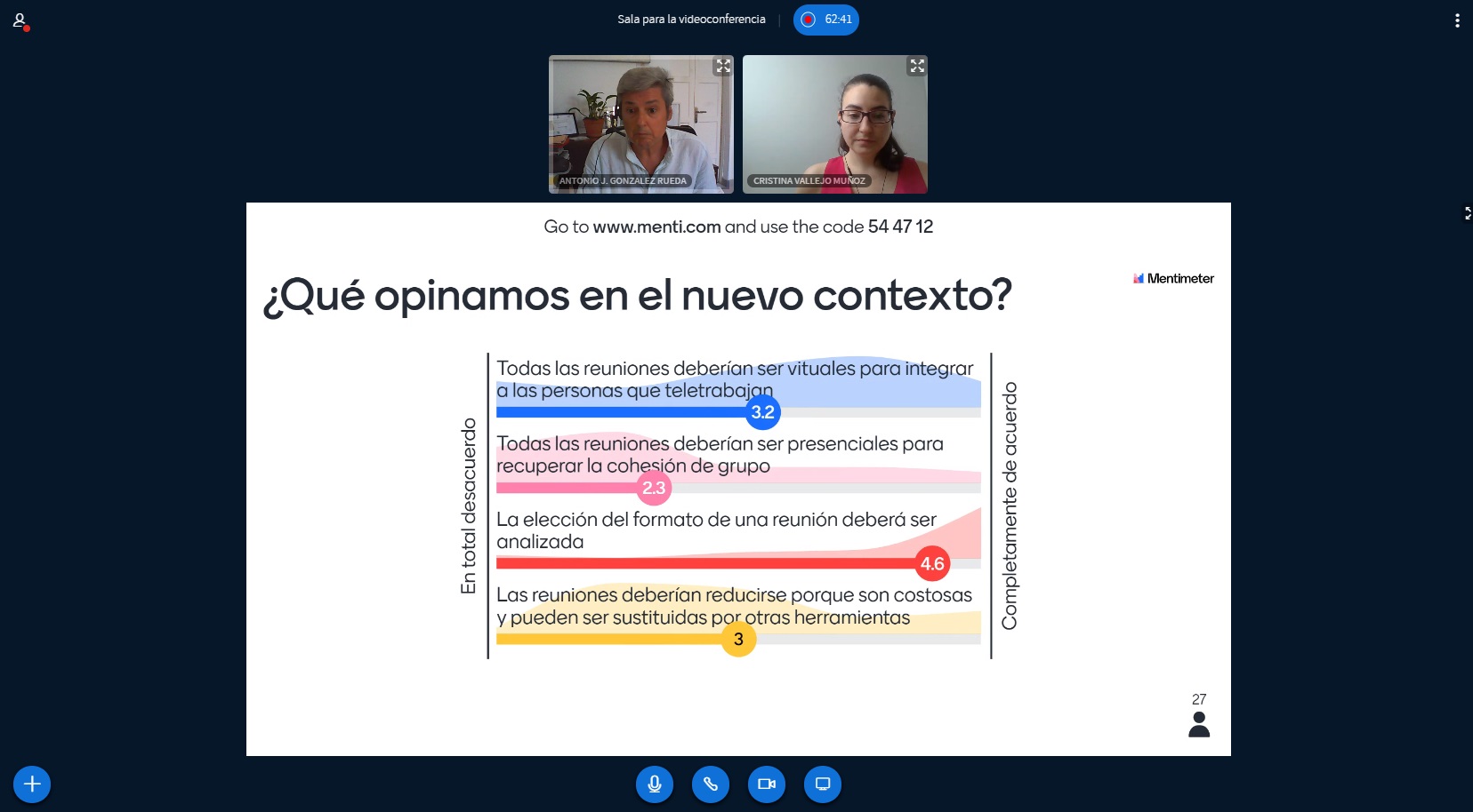 La UCA aporta formación a su comunidad sobre cómo realizar videoreuniones de manera eficiente.